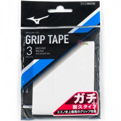 【MIZUNO】GRIP TAPE日製超黏手耐久握把皮三入裝 (0.7mm)